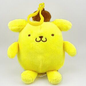 NEW Hello Kitty Sanrio Lootcrate Plush Pompompurin Keychain Backpack Charm 5"